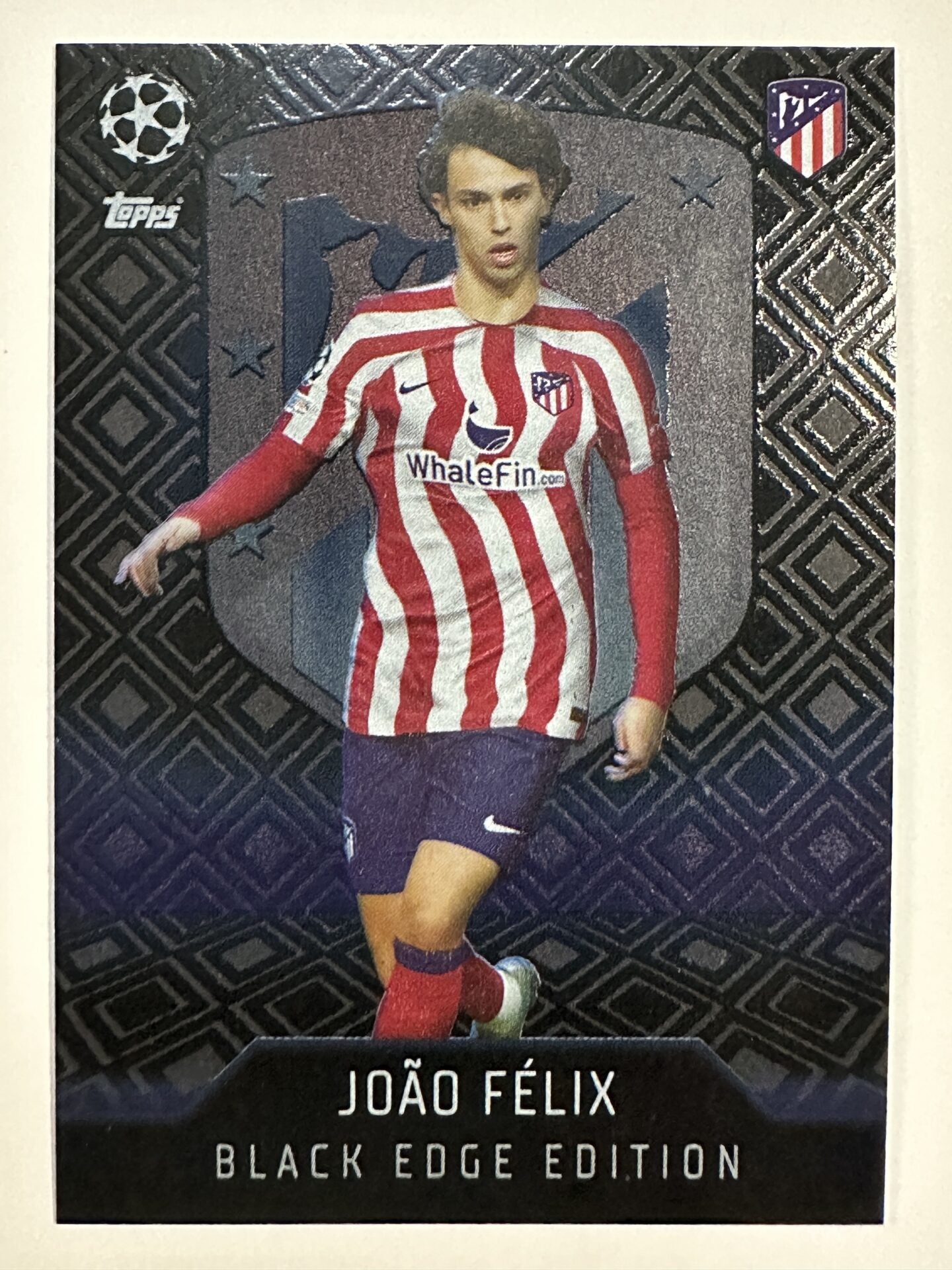 465 Joao Felix Black Edge Edition (Atletico Madrid) Topps Match Attax 2022:2023 Card