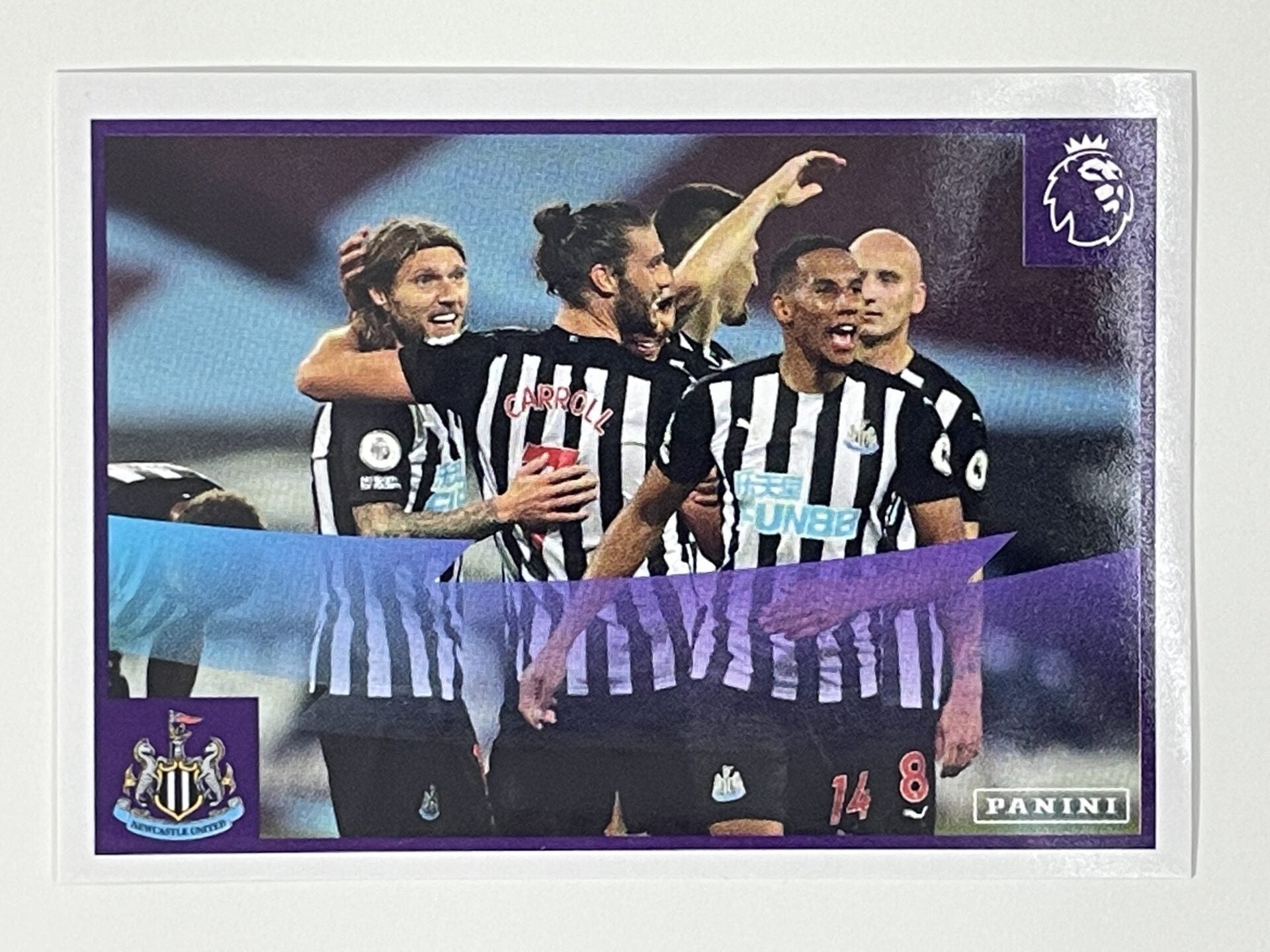 465 Magnificent Magpies Sticker Newcastle United Premier League 2021 Football Sticker