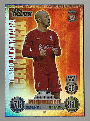 465.-Thiago-Alcantara-Heritage-Liverpool-Match-Attax-2021-22-Topps-Football-Card