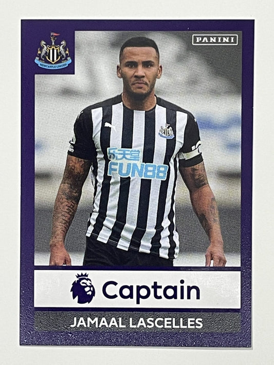 468 Jamaal Lascelles Captain Sticker Newcastle United Premier League 2021 Football Sticker