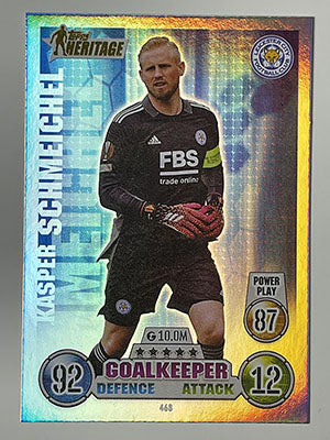 468.-Kasper-Schmeichel-Heritage-Leicester-City-Match-Attax-2021-22-Topps-Football-Card