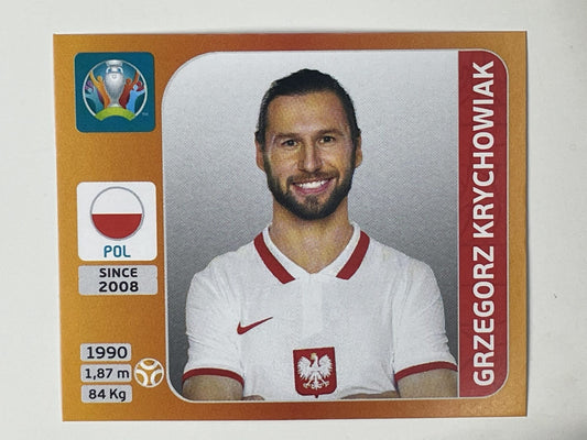 473. Grzegorz Krychowiak (Poland) &#8211; Euro 2020 Stickers