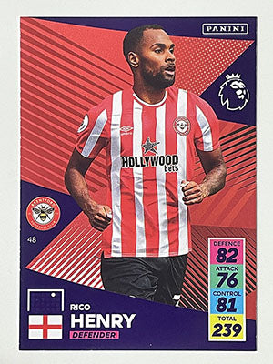 48.-Rico-Henry-Brentford-Panini-Adrenalyn-XL-2021-22-Card-Football