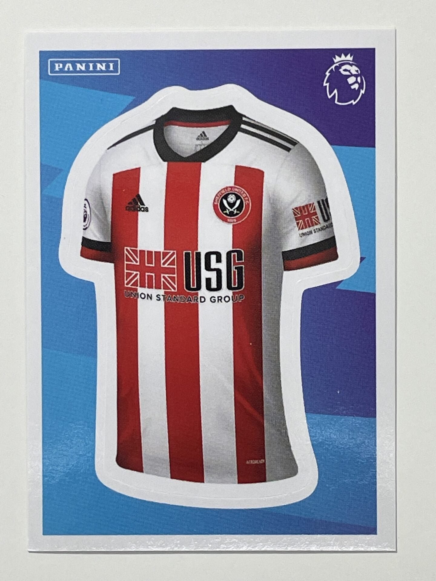 481 Home Shirt Sticker Sheffield United Premier League 2021 Football Sticker