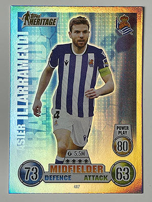 487.-Asier-Illarramendi-Heritage-Real-Sociedad-Match-Attax-2021-22-Topps-Football-Card