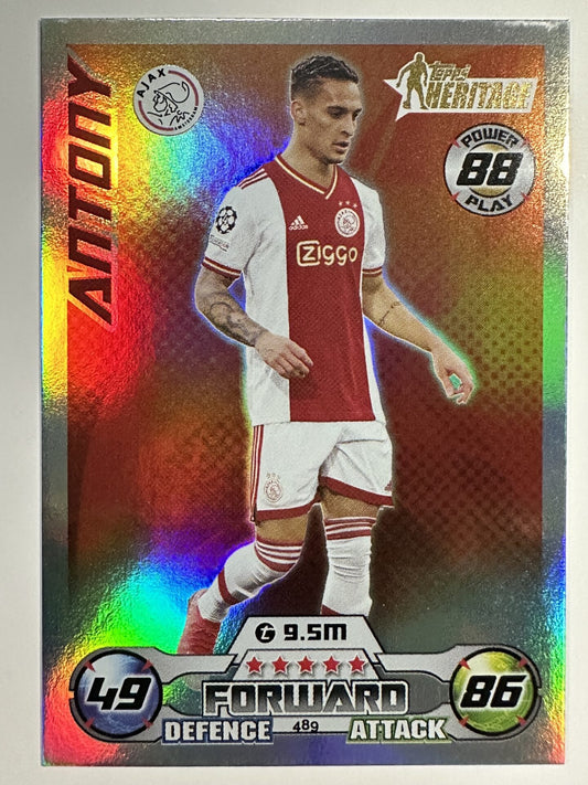 489 Antony Heritage (Ajax) Topps Match Attax 2022:2023 Card