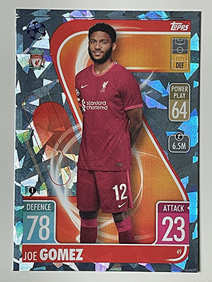 49.-Joe-Gomez-Crystal-Foil-Parallel-Liverpool-Match-Attax-2021-22-Topps-Football-Card