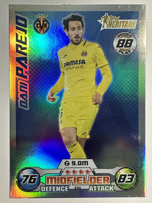 494 Dani Parejo Heritage (Villarreal) Topps Match Attax 2022:2023 Card