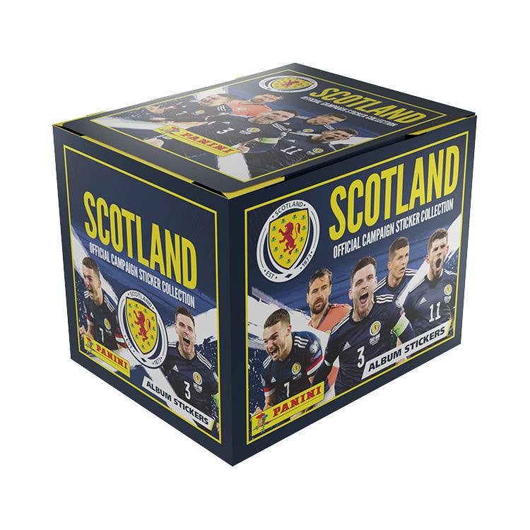 50 Packs &#8211; Scotland Official Campaign Stickers Football