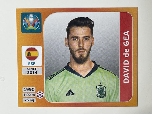 515. David de Gea (Spain) - Euro 2020 Stickers