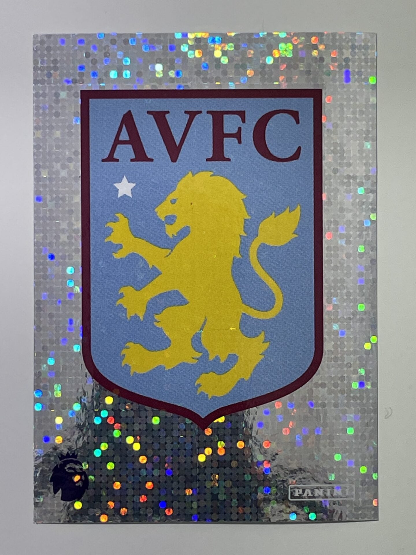 52 Club Badge Sticker Aston Villa Premier League 2021 Football Sticker