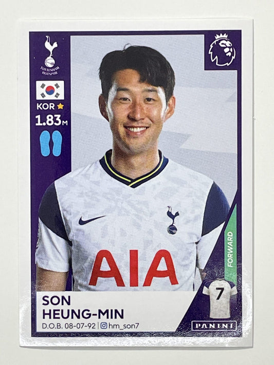 546 Son Heung-Min Sticker Tottenham Premier League 2021 Football Sticker