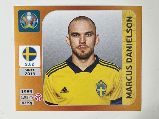 550. Marcus Danielson (Sweden) &#8211; Euro 2020 Stickers