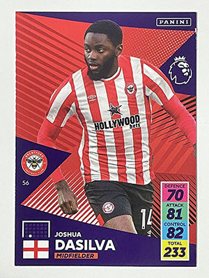 56.-Josh-Dasilva-Brentford-Panini-Adrenalyn-XL-2021-22-Card-Football