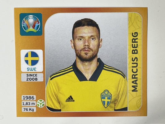 563. Marcus Berg (Sweden) &#8211; Euro 2020 Stickers