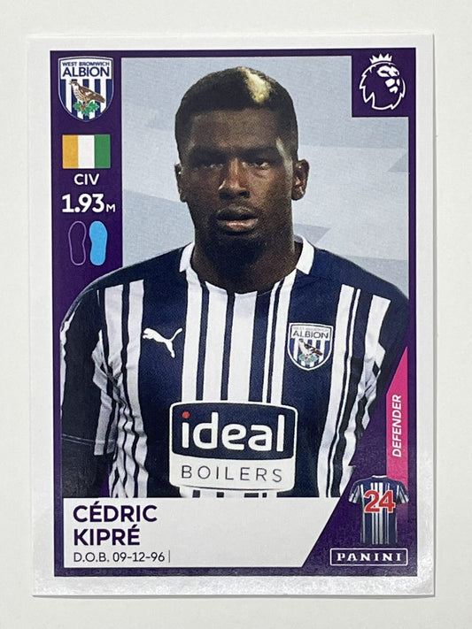 564 Cedric Kipre Sticker West Brom Premier League 2021 Football Sticker