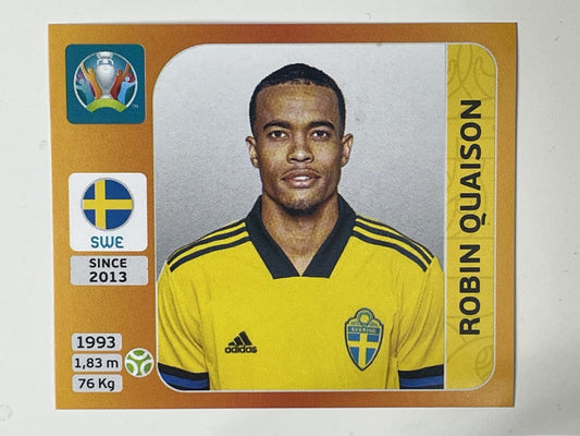 566. Robin Quaison (Sweden) &#8211; Euro 2020 Stickers