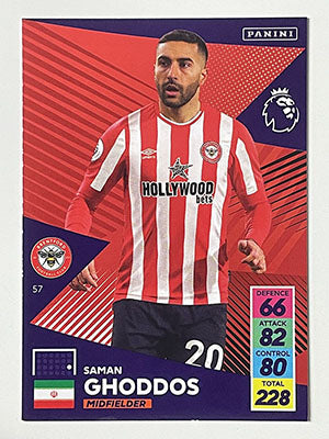 57.-Saman-Ghoddos-Brentford-Panini-Adrenalyn-XL-2021-22-Card-Football