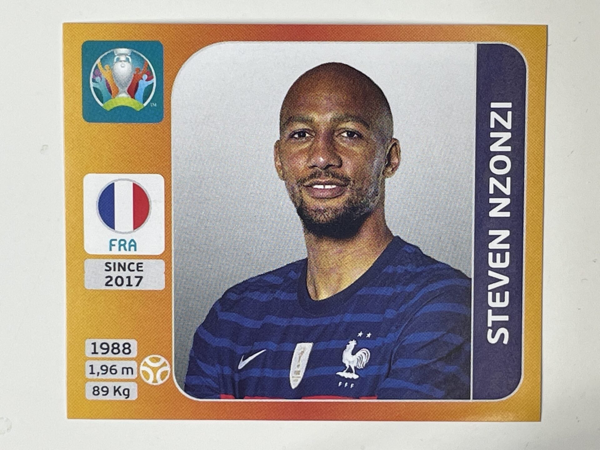 583. Steven Nzonzi (France) &#8211; Euro 2020 Stickers