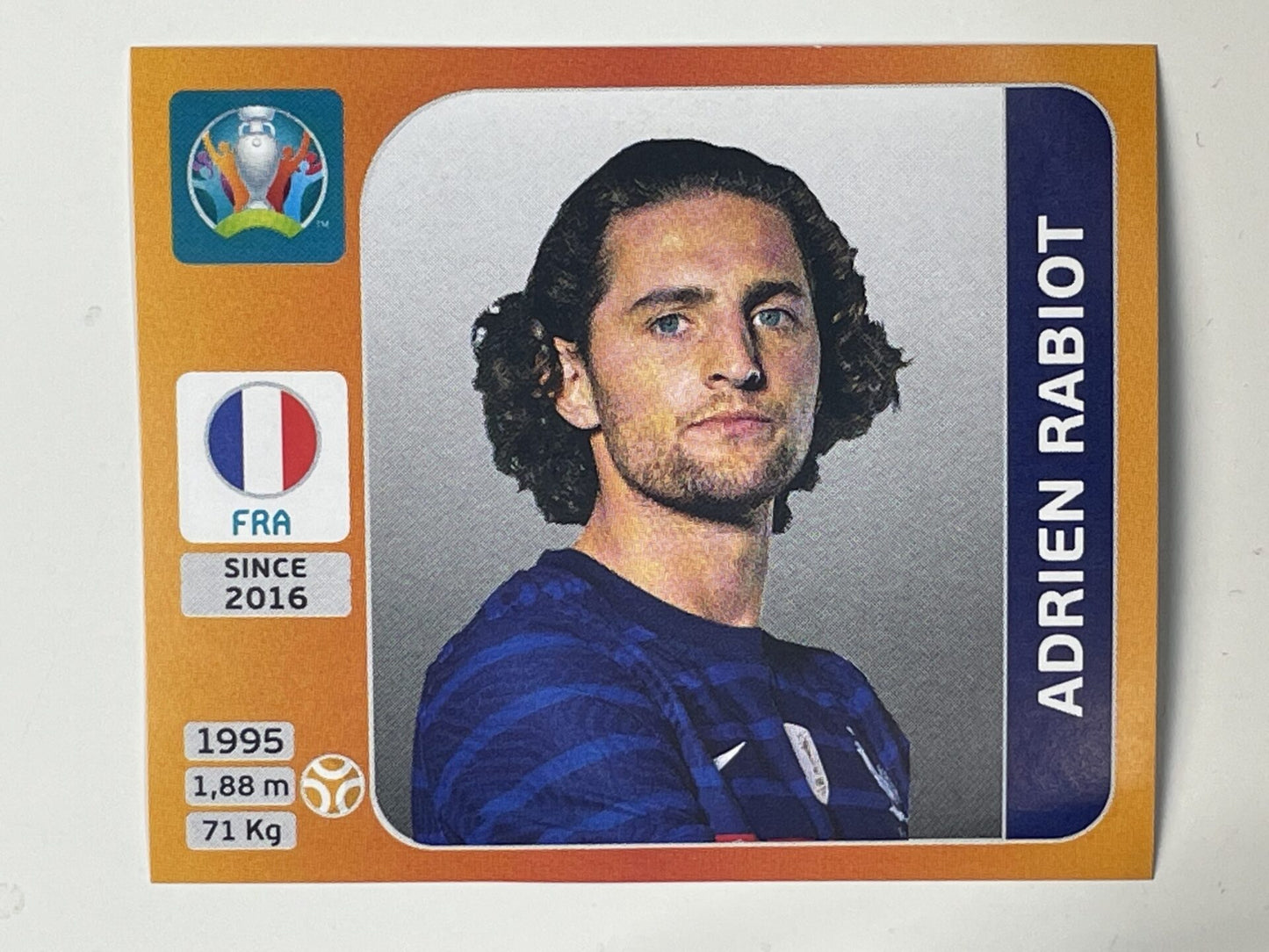 585. Adrien Rabiot (France) &#8211; Euro 2020 Stickers