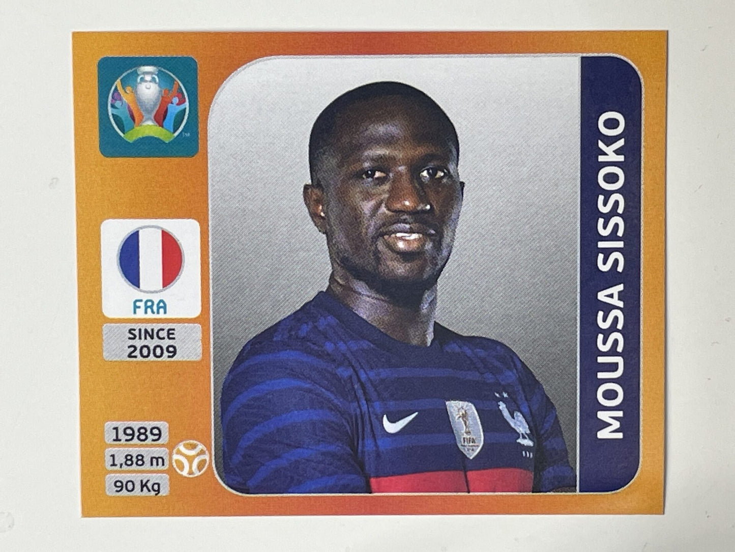 586. Moussa Sissoko (France) &#8211; Euro 2020 Stickers