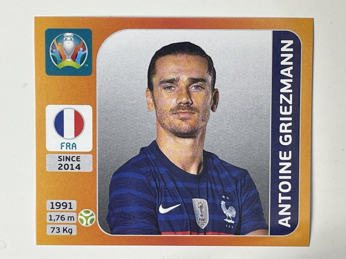 589. Antoine Griezmann (France) &#8211; Euro 2020 Stickers