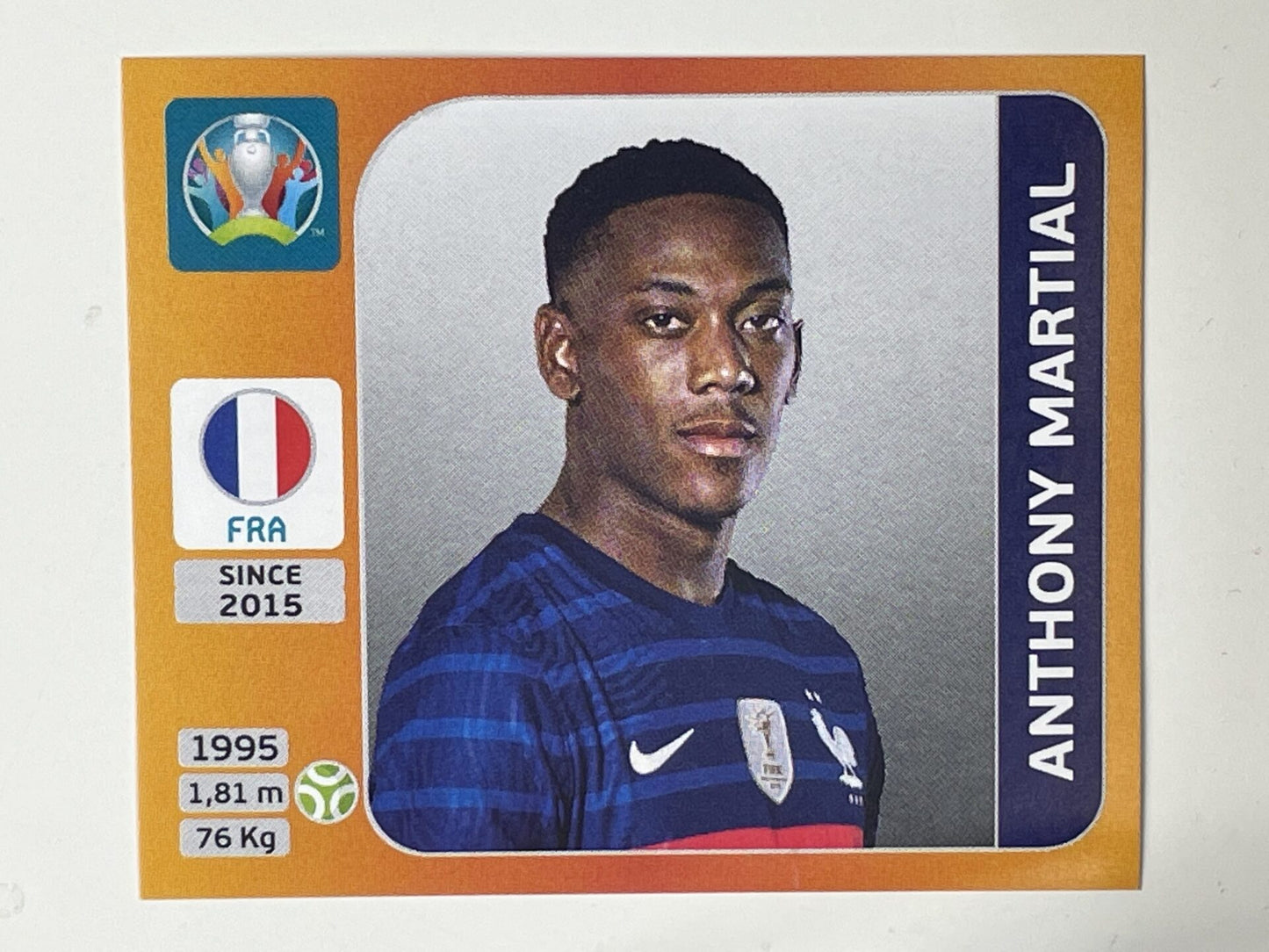 590. Anthony Martial (France) &#8211; Euro 2020 Stickers