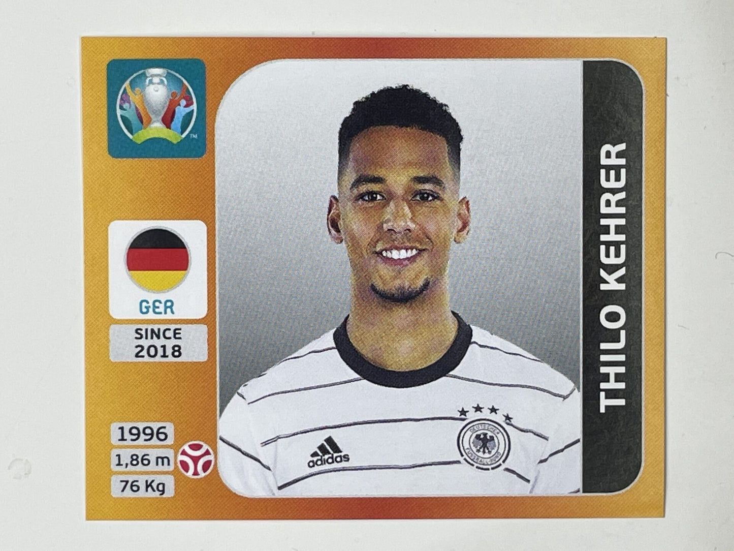 608. Thilo Kehrer (Germany) &#8211; Euro 2020 Stickers