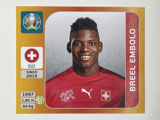 61. Breel Embolo (Switzerland) &#8211; Euro 2020 Stickers