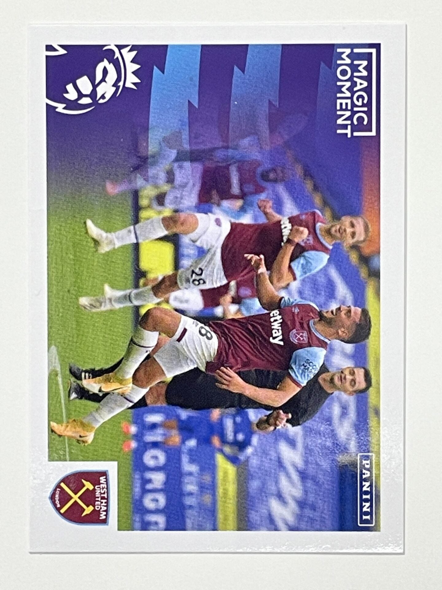 611 Magic Moments Sticker West Ham Premier League 2021 Football Sticker