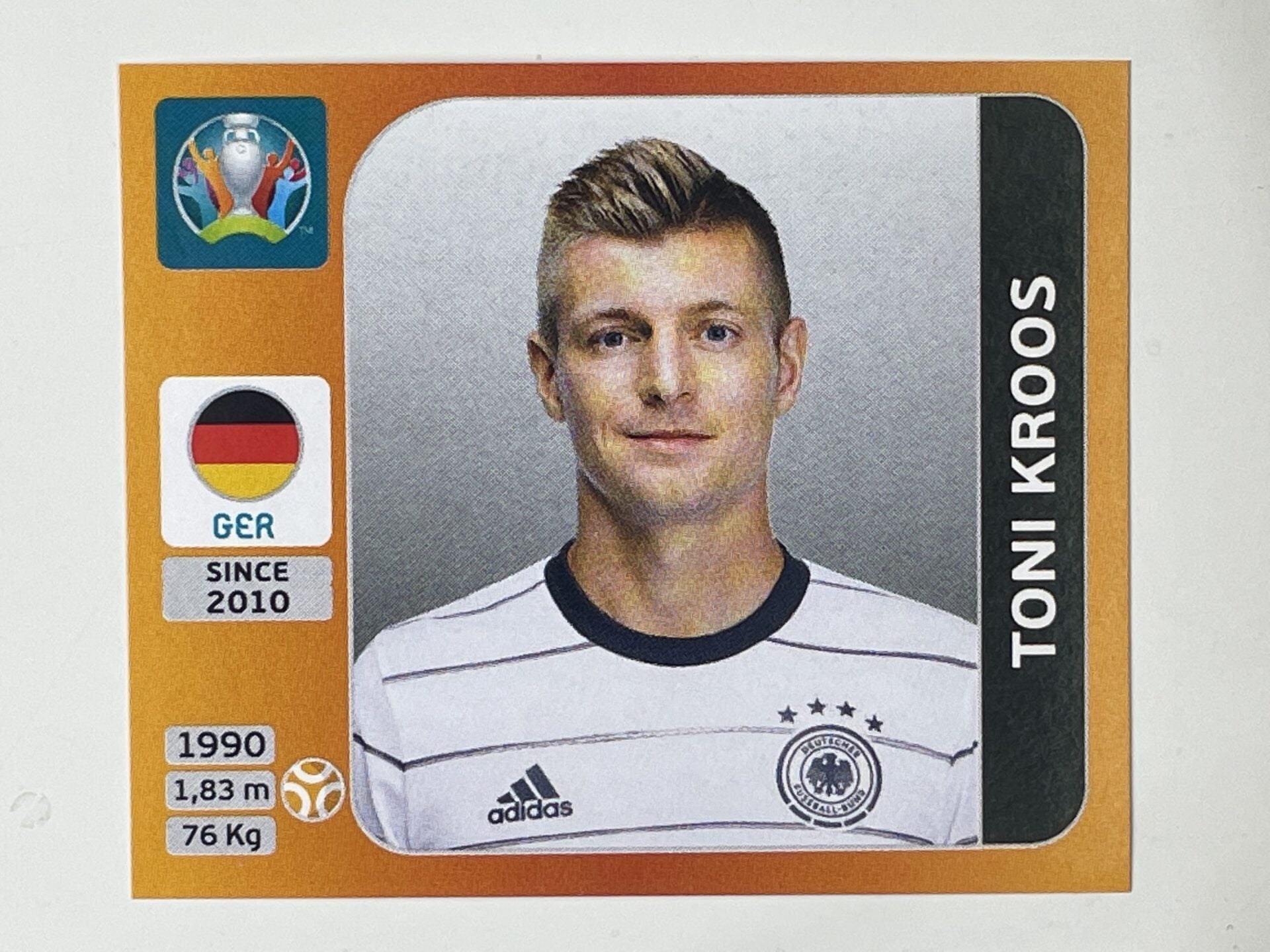 620. Toni Kroos (Germany) &#8211; Euro 2020 Stickers