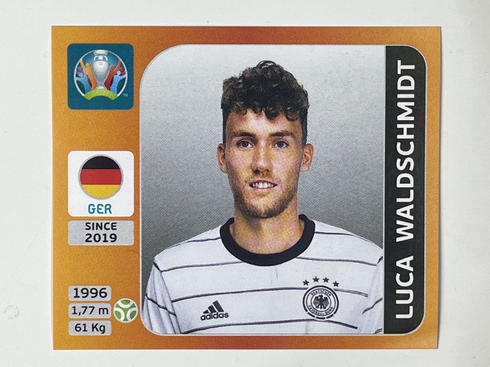 623. Luca Waldschmidt (Germany) &#8211; Euro 2020 Stickers