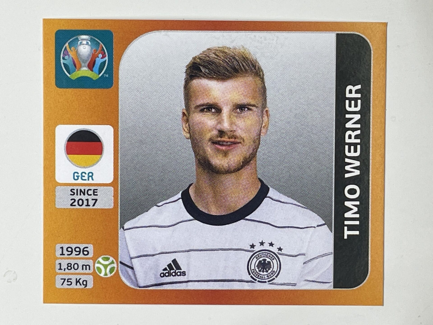 624. Timo Werner (Germany) &#8211; Euro 2020 Stickers