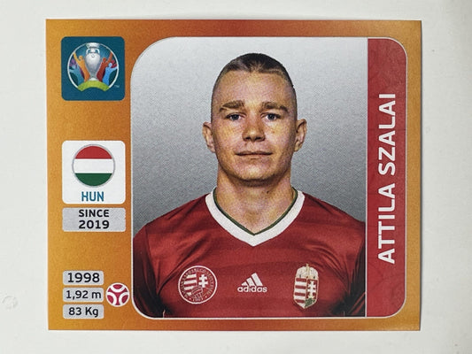 634. Attila Szalai (Hungary) &#8211; Euro 2020 Stickers