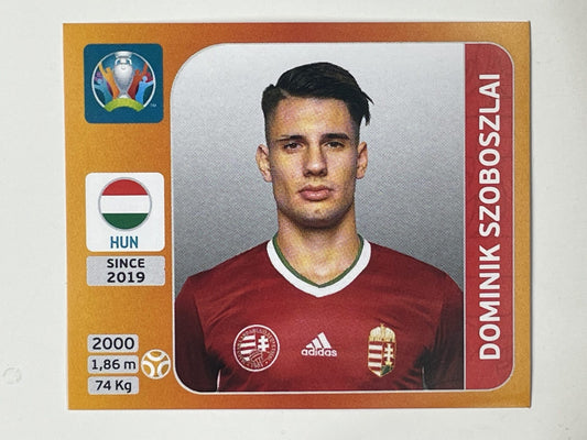 640. Dominik Szoboszlai (Hungary) &#8211; Euro 2020 Stickers