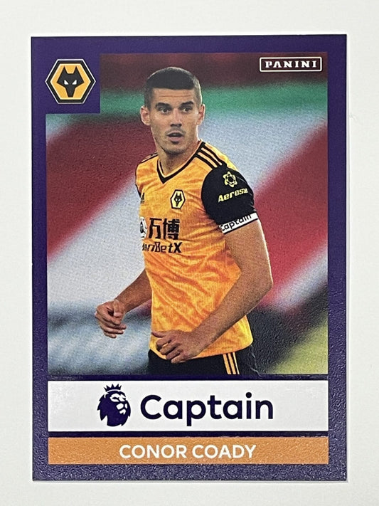 642 Conor Coady Captain Sticker Wolves Premier League 2021 Football Sticker