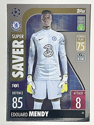 65.-Edouard-Mendy-Super-Saver-Chelsea-Match-Attax-2021-22-Topps-Football-Card