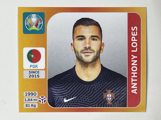 660. Anthony Lopes (Portugal) &#8211; Euro 2020 Stickers