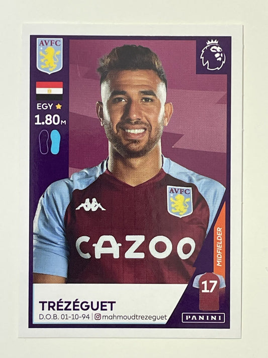 68 Trezeguet Sticker Aston Villa Premier League 2021 Football Sticker