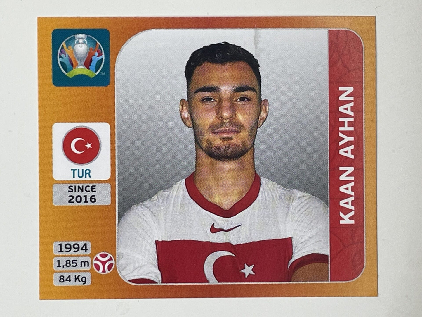 68. Kaan Ayhan (Turkey) &#8211; Euro 2020 Stickers