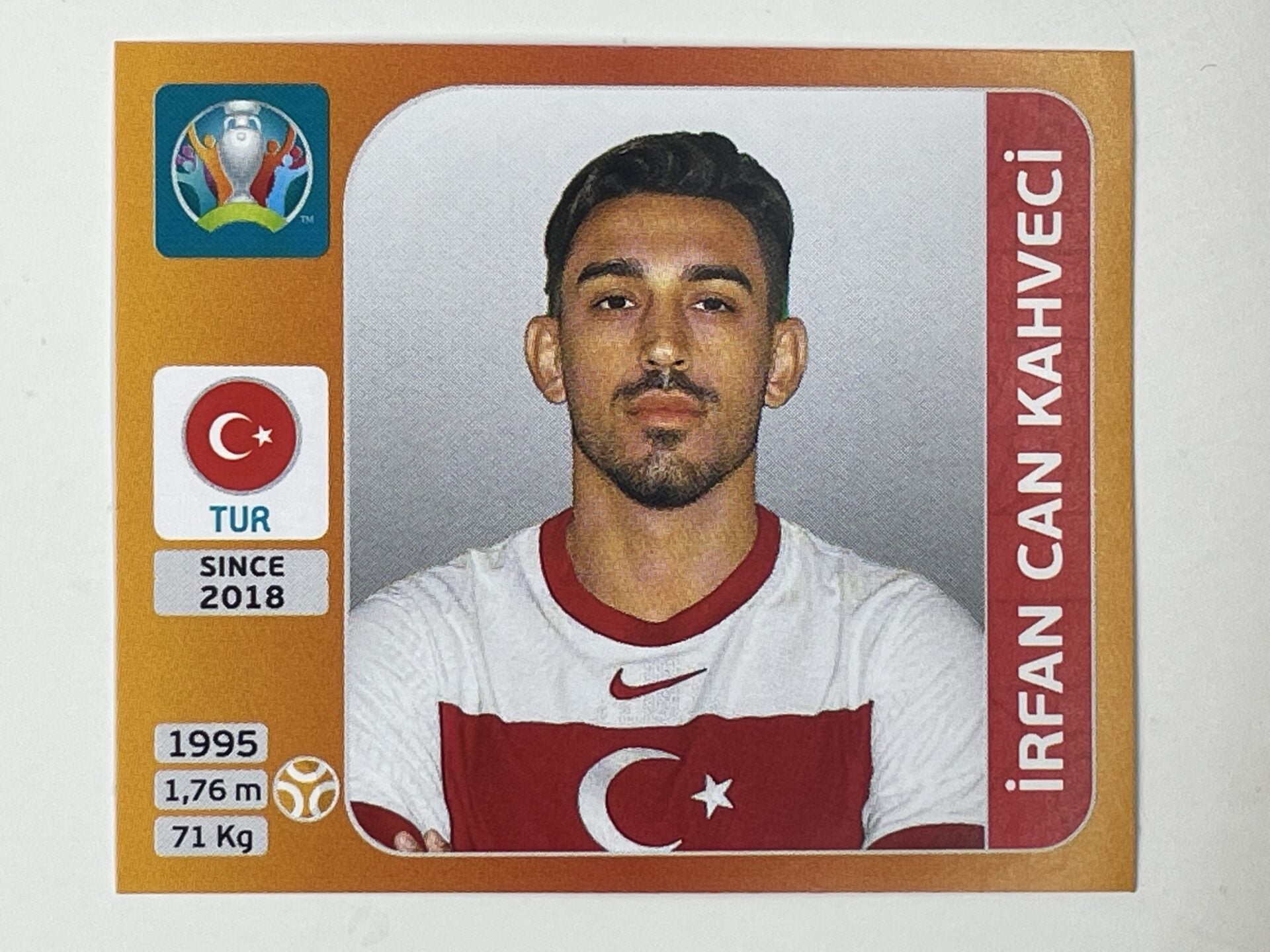 76. Irfan Can Kahveci (Turkey) - Euro 2020 Stickers