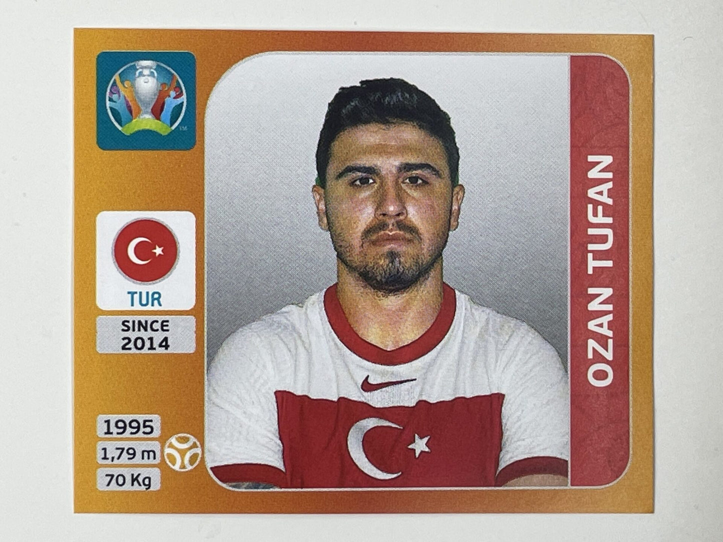 78. Ozan Tufan (Turkey) &#8211; Euro 2020 Stickers