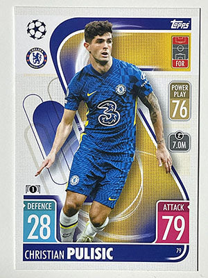 79.-Christian-Pulisic-Chelsea-Match-Attax-2021-22-Topps-Football-Card