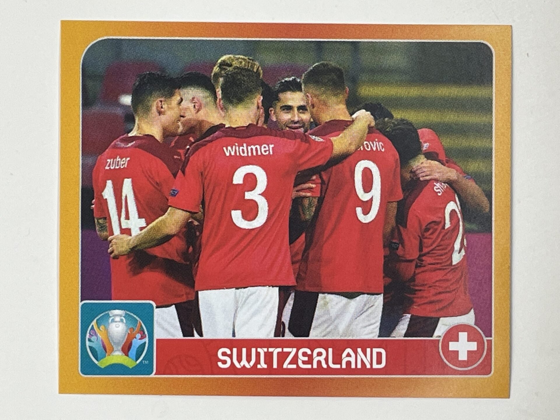 8. Celebrations (Switzerland) &#8211; Euro 2020 Stickers