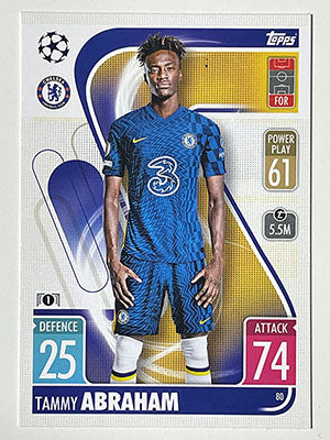 80.-Tammy-Abraham-Chelsea-Match-Attax-2021-22-Topps-Football-Card