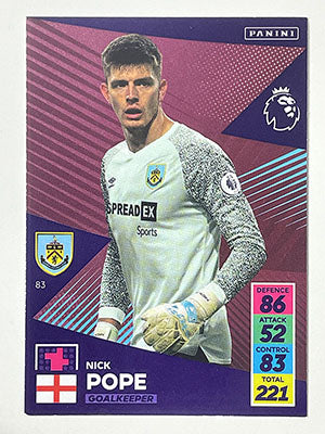 83.-Nick-Pope-Burnley-Panini-Adrenalyn-XL-2021-22-Card-Football