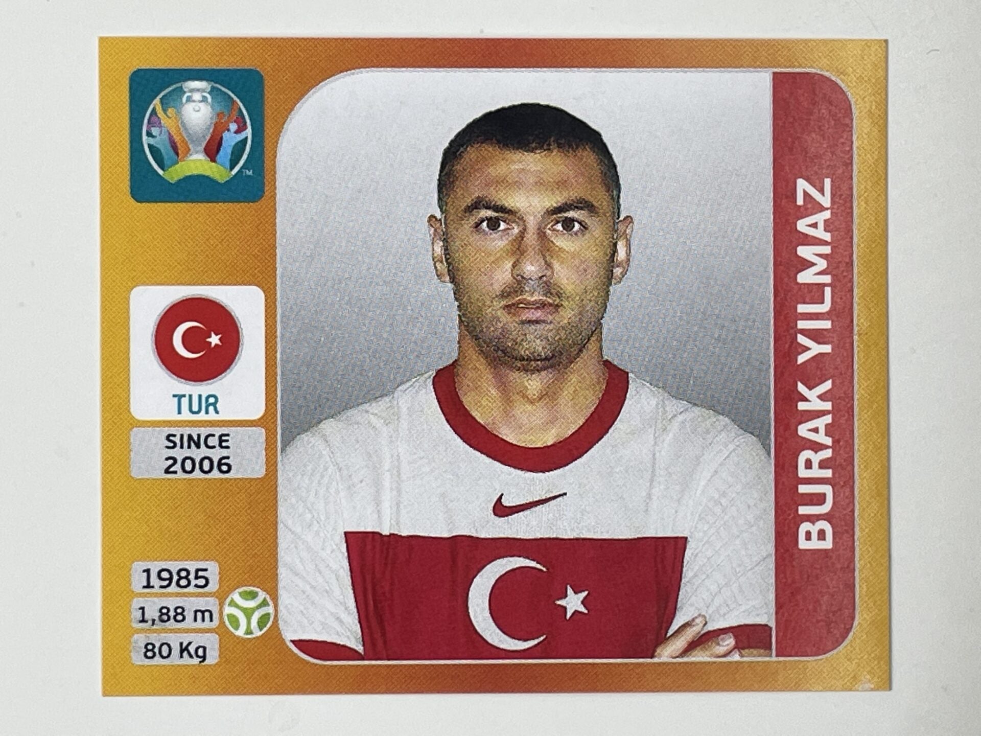 85. Burak Yilmaz (Turkey) &#8211; Euro 2020 Stickers