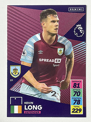 89.-Kevin-Long-Burnley-Panini-Adrenalyn-XL-2021-22-Card-Football