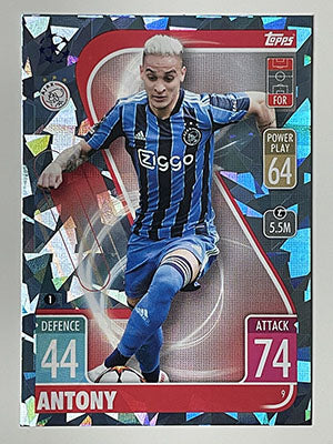 9.-Antony-Crystal-Foil-Parallel-AFC-Ajax-Match-Attax-2021-22-Topps-Football-Card