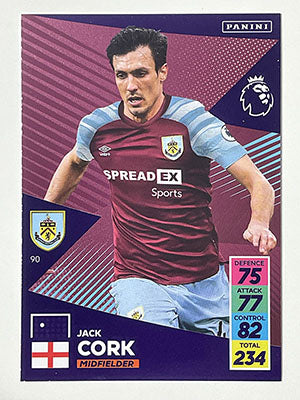 90.-Jack-Cork-Burnley-Panini-Adrenalyn-XL-2021-22-Card-Football